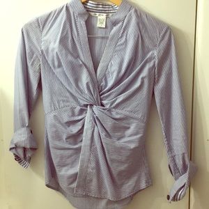 Diane von Furstenberg Striped Blouse